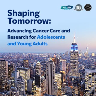 Shaping Tomorrow: Advancing Cancer Care and Research for Adolescents and Young Adults Banner