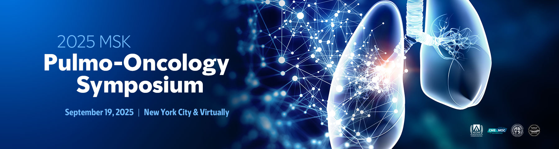 2025 MSK Pulmo-Oncology Symposium Banner