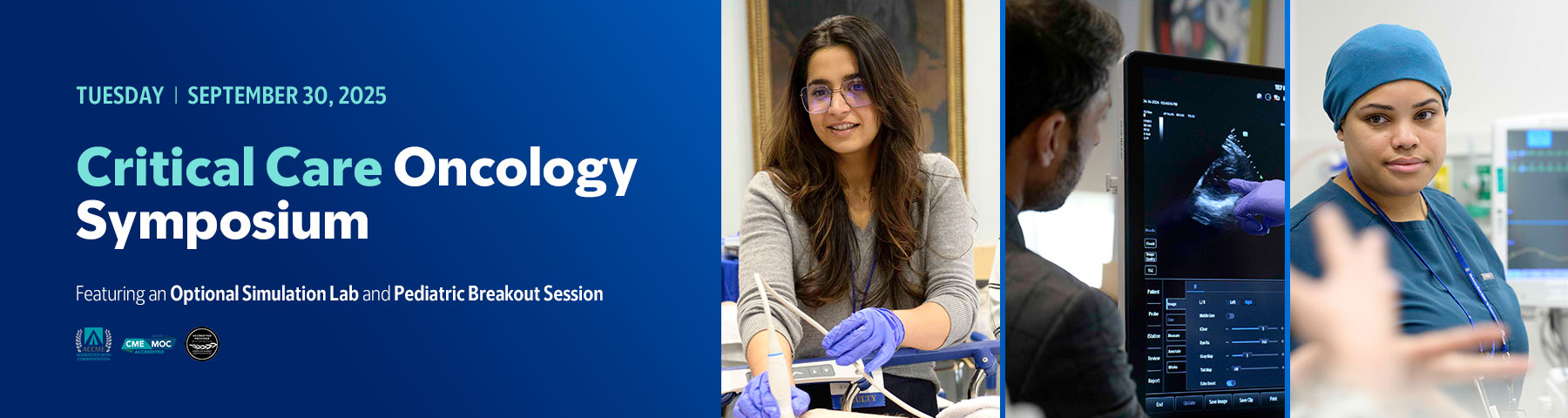 2025 Critical Care Oncology Symposium Banner