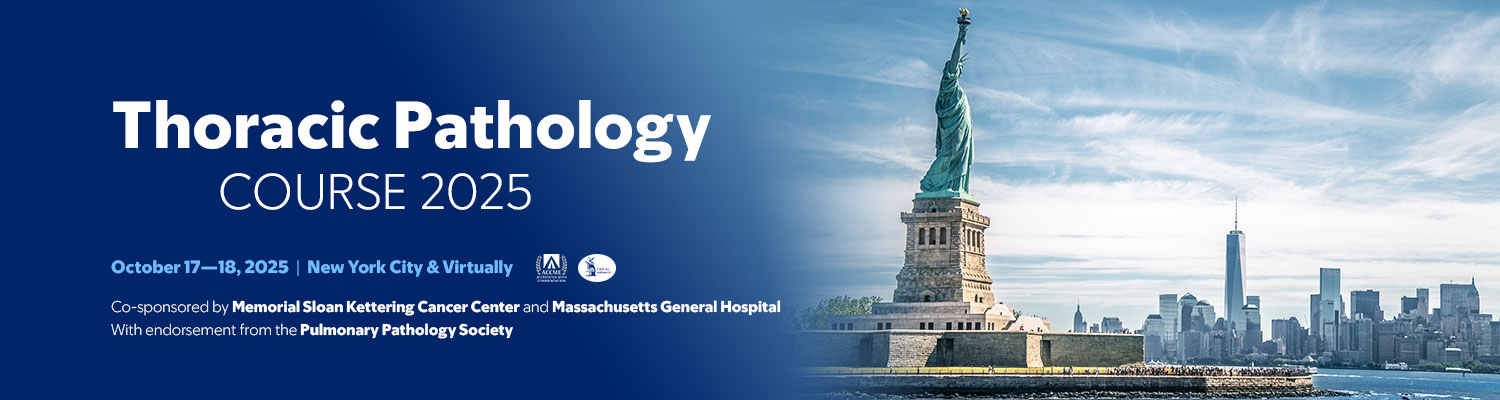 Thoracic Pathology Course 2025 Banner