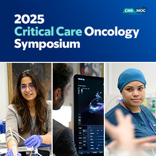 2025 Critical Care Oncology Symposium — On Demand Banner