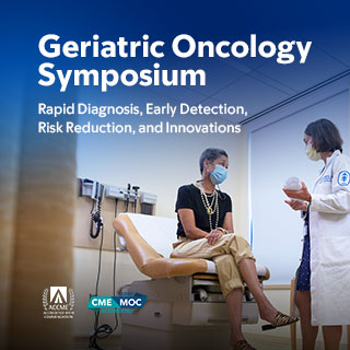 Geriatric Oncology Symposium: Rapid Diagnosis, Early Detection, Risk Reduction, and Innovations — On Demand Banner