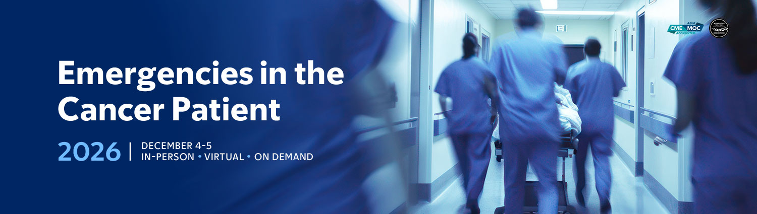 Emergencies in the Cancer Patient 2026 Banner