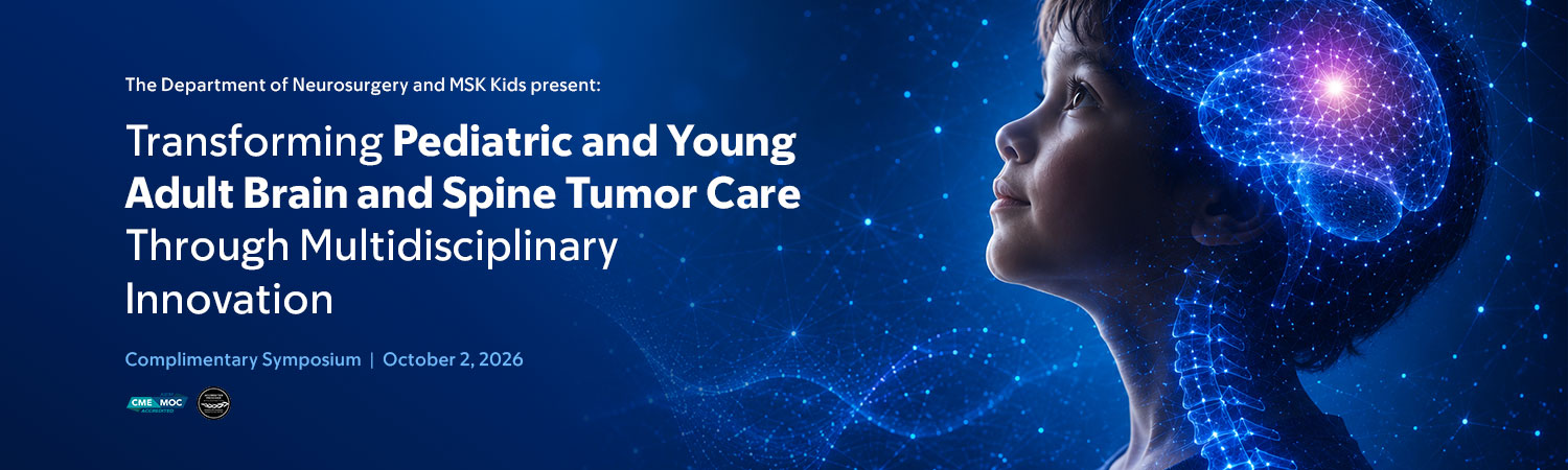 Transforming Pediatric and Young Adult Brain and Spine Tumor Care Through Multidisciplinary Innovation Banner