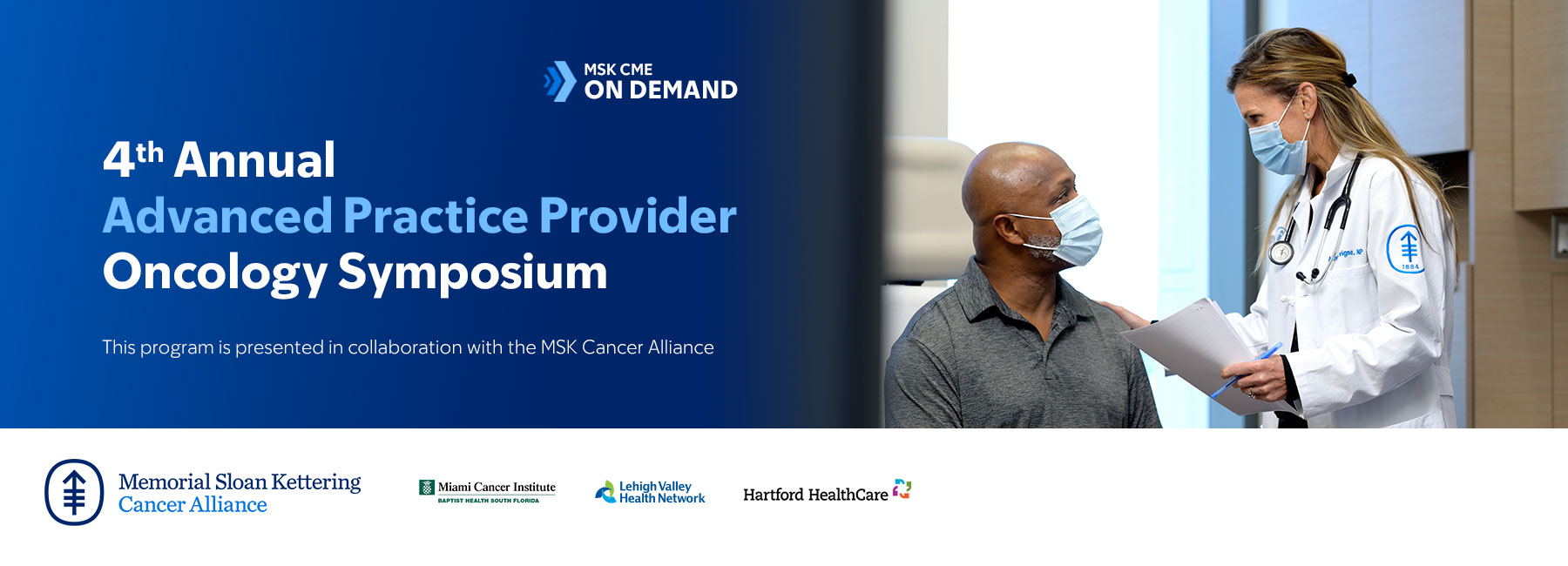 4th Annual Advanced Practice Provider Oncology Symposium - On Demand Banner