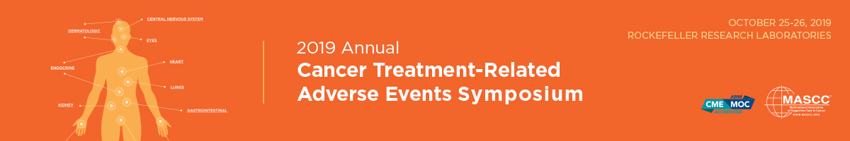 2019 Annual Cancer Treatment-Related Adverse Events Symposium Banner