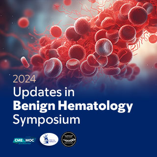 2024 Updates in Benign Hematology Symposium Banner