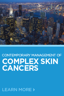 Contemporary Management of Complex Skin Cancers 2018 Banner
