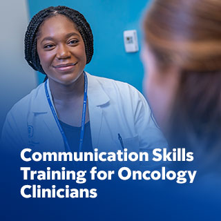 Communication Skills Training for Oncology Clinicians Banner