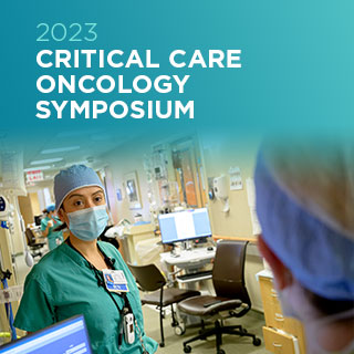 2023 Critical Care Oncology Symposium Banner