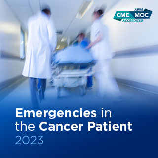 Emergencies in the Cancer Patient 2023 Banner