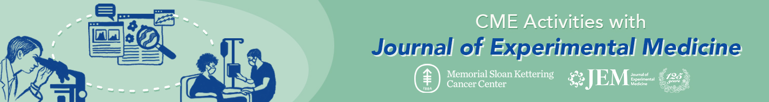 Journal-Based CME: Microbiome influencers of checkpoint blockade–associated toxicity Banner
