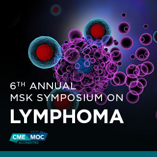 6th Annual MSK Symposium on Lymphoma - On Demand Banner