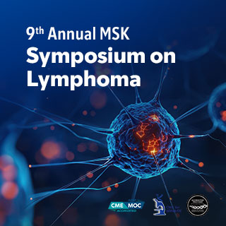 9th Annual MSK Symposium on Lymphoma Banner