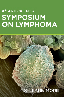 4th Annual MSK Symposium on Lymphoma Banner