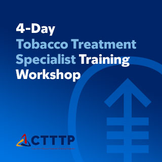 2024 4-Day Tobacco Treatment Specialist Training Workshop Banner