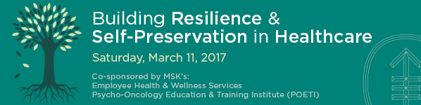 Building Resilience and Self-Preservation in Healthcare Banner