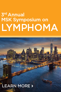 3rd Annual MSK Symposium on Lymphoma Banner