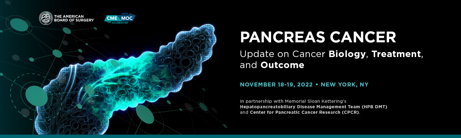 Pancreas Cancer: Update on Cancer Biology, Treatment, and Outcome Banner