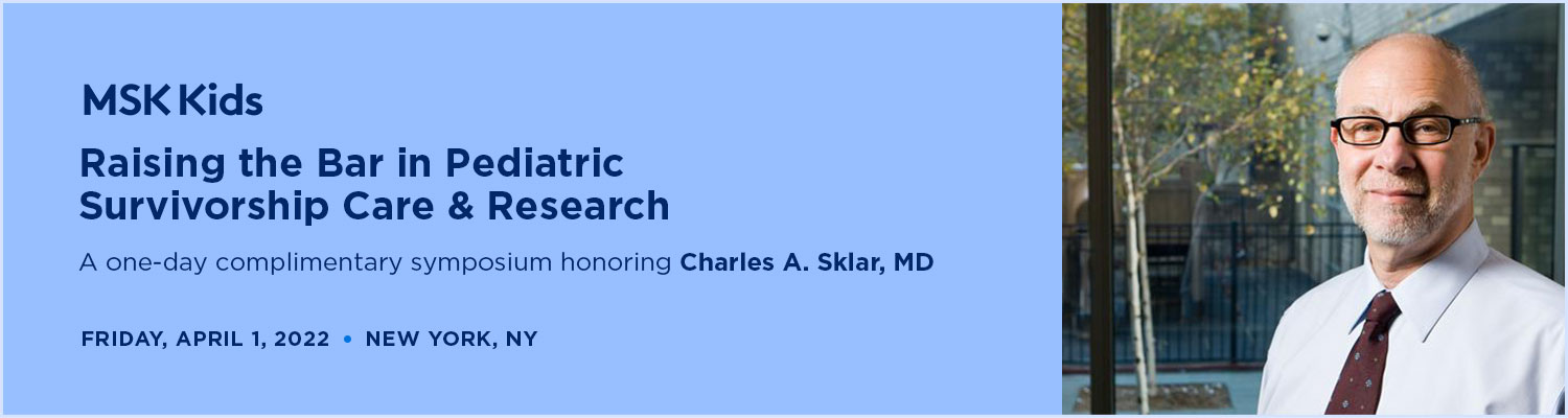 Raising the Bar in Pediatric Survivorship Care and Research Banner