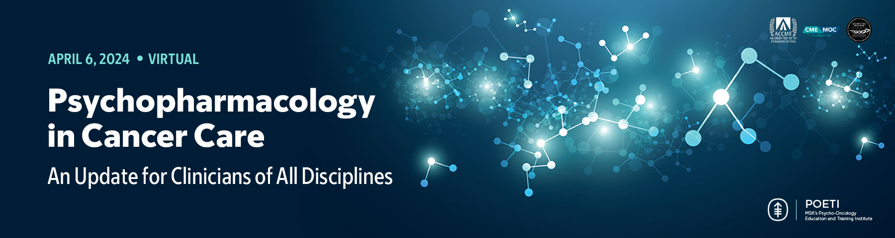 2023 Psychopharmacology in Cancer Care: An Update for Clinicians of All Disciplines Banner