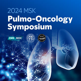 2024 MSK Pulmo-Oncology Symposium Banner