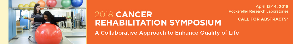 2018 Cancer Rehabilitation Symposium: A Collaborative Approach to Enhance Quality of Life Banner