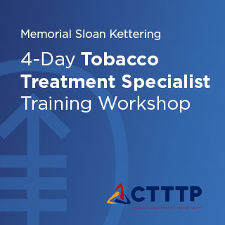 2023 4-Day Tobacco Treatment Specialist Training Workshop Banner