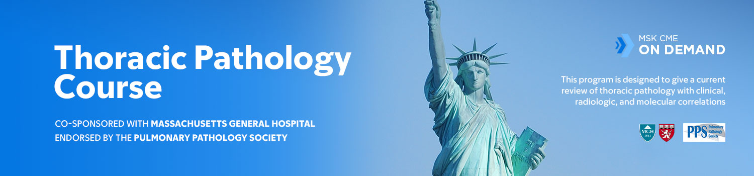 Thoracic Pathology Course 2023 - On Demand Banner