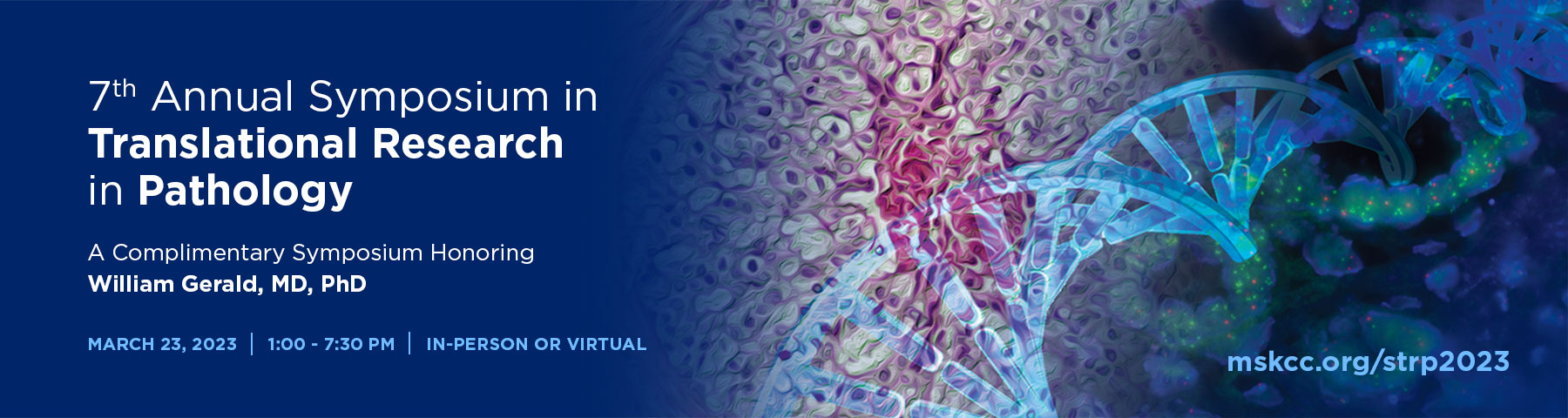 7th Annual Symposium in Translational Research in Pathology Banner