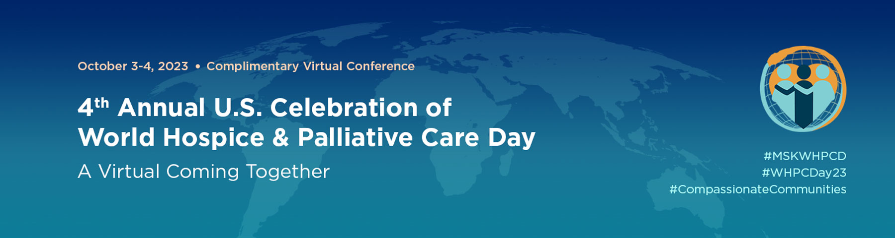 4th Annual U.S. Celebration of World Hospice & Palliative Care Day: A Virtual Coming Together Banner
