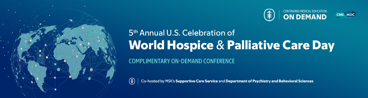 5th Annual U.S. Celebration of World Hospice & Palliative Care Day — On Demand Banner