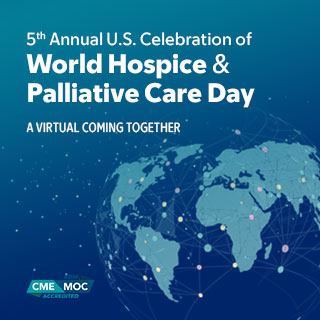 5th Annual U.S. Celebration of World Hospice & Palliative Care Day: A Virtual Coming Together Banner