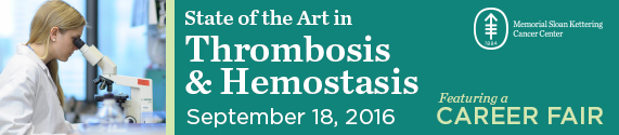 5th Annual State-of-the-Art in Thrombosis and Hemostasis Symposium Banner